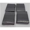docsmagic.de 4 x 60 Mat Black Card Sleeves Small Size 62 x 89 - YGO CFV - Mini Bustine Nero