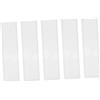 JOINPAYA Scaffale Espositivo da Parete per Modellini di Auto 5 Pezzi in Plastica con Scatola Protettiva per Carte, Organizer Moderno per Collezione e Decorazione Casa