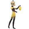 Bandai- Coccinella Miraculous Ladybug-Bambola da 26 cm-Queen Bee-39902, 39902