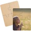 Ho Smesso Puzzle Personalizzato con Foto - 42 Pezzi 29×20 cm in Cartoncino Premium - Regalo Originale per Eventi, Coppia e Famiglia (Legno 4 Pezzi - Misura 15x15 cm)
