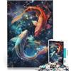 AITEXI Puzzle da 1000 pezzi per adulti Pesci Aiuta il cervello ad allenare i giocattoli che creano dipendenza per coltivare la pazienza grande regalo 52x38cm