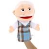 Générique Puppets A Mano Famiglia - Nonno Peluche Burattino Includeva Un Set Mamma, Papà, Fratello, Personaggi Sorelle, Burattini in Tessuto Morbido Bambini | Giocattoli A Mano Gioco Di Ruolo Narrazione Di A