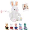 Generic Coniglietto Di Peluche Personalizzato Con Foto Testo, Easter Bunny Peluche Su Misura Come Regali Personalizzati Per Bambini E Adulti A Pasqua Natale E Compleanno, 30cm