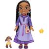 Jakks Pacific Wish - Bambola funzionale Asha 38 cm con Valentino e stella