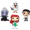 Funko Pop! Disney: Little Mermaid - Ursula - 4 Pack - Diamante Glitter - Figura in Vinile da Collezione - Idea Regalo - Merchandising Ufficiale - Giocattoli per Bambini e Adulti - Movies Fans
