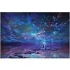 Bstepompre Fantasy Starry Puzzle 1000 Pezzi Puzzle di Decompressione per Adulti 1000 Pezzi Puzzle di Legno Ad Definizione Giocattoli