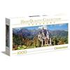 Clementoni - 39438 Collection Panorama Puzzle - Neuschwanstein - 1000 Pezzi