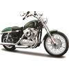 Maisto 2013 Harley Davidson XL 1200V Settanta Due Verde Modello Moto 1:12 by 32335GRN
