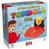 PRESTIGE & DELUXE Tombola Estrazione Automatica - Gioco tradizionale da tavolo per tutta la famiglia con tabellone e 48 cartelle + portachiave fischietto