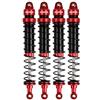 INJORA RC Ammortizzatori Set 4pcs RC Shock Absorbers RC Dampers per 1/10 RC Crawler Axial SCX10 90046 AXI231017 Traxxas TRX-4 D90 (120mm)
