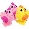 SUPVOX Giocattoli a Molla per Bambini 3.35 Pollici Animali della Fattoria a Carica Manuale Gioco Educativo per Sviluppare Coordinazione E Immaginazione Regalo Festa Bambini