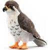PuffPurrs Falco Pellegrino Peluche Realistico - Giocattolo rapace 28 cm per amanti della natura e della fauna