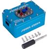 AMK 1/10 RC Crawler Fuel Cell Receiver, CNC Alluminio RC Cell Receiver, Simulato serbatoio carburante per SCX10 PRO, Roll Cage, RR10 Capra, e altre RC Crawler Cars (azzurro)