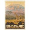 MyPuzzle.com MyPuzzle Kilimangiaro: La Montagna Più Alta Dell'Africa, Poster D'epoca - Premium 1000 Pezzi Puzzle - MyPuzzle Collezione speciale di Anderson Design Group