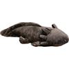 HOMEXYLYL Peluche salamandra, simpatico animale di pezza realistico con colori vivaci regalo di compleanno decorazioni for la casa uniche bambini adulti ragazze ragazzi(Gray,23cm/9.0in)