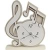 DLM Bomboniere DLM-A647 Bomboniera Utile Orologio Grande in legno cm 18x15x4 Linea Musica Chiave di Violino Sol per Matrimonio Anniversario Battesimo Bimbo Bimba Comunione Cresima Compleanno