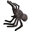CIYODO Peluche Ragno Gigante Realistico Cuscino Peluche Halloween Giocattolo Imbottito in Cotone PP Nero Decorazione per Camera da Letto Regalo Festival per Ragazzo