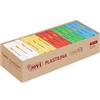 Jovi Plastilina, 15 blocchi da 350 gr, 3 x 5 colori base | base vegetale, senza glutine