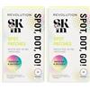 Revolution Skincare London Revolution SKin, Spot, Dot, Go! Spot Patches, Cerotti Anti-Brufoli Discreti con Acido Salicilico e Tea Tree, Vegani e Cruelty-Free, 60 Cerotti per Confezione (Confezione da 2)