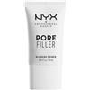 NYX Professional Makeup Primer Pore Filler, Base per makeup, Effetto levigante per minimizzare i pori dilatati, Incarnato uniforme, Arricchito con vitamina E, Formula vegana, 20 ml