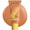 NYX Professional Makeup Fondotinta Illuminante, Per Tutti i Tipi di Pelle, Incarnato Uniforme e Luminoso, Effetto Naturale e Tenuta fino a 12H, Con SPF 30, Buttermelt Glaze, Tonalità: 03 Cashew Butta