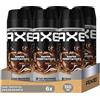 Axe Deodorante per uomo Antitraspirante Dark Temptation 150 ml - Confezione da 6 - Spray - Fresco