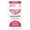 SCHMIDT'S Deodorante stick per pelli sensibili caolino + noce di cocco, 100% di origine naturale, efficacia 24h, 58 ml, 75 g