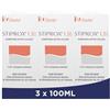 Stiproxal Shampoo Antiforfora 1,5% Cura Intensiva, elimina efficacemente la forfora e calma il prurito della pelle Cavelu, confezione da 3 x 100 ml