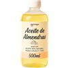 PLANTAWA Olio di Mandorle Dolci 500 ml | Olio di Mandorle per il Corpo 100% Naturale di Origine Vegetale | Olio Multiuso per Massaggi, Materia Prima, Contiene Vitamina E, Smagliature Gravidanza