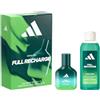 adidas, Cofanetto Regalo Vibes Full Recharge, Eau de Parfum 30ml e Docciaschiuma 100ml