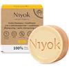 Niyok® Shampoo solido 2 in 1 + balsamo Vitamina (80 g) - Sapone vegano - Shampoo e balsamo sostenibili - Shampoo e balsamo per capelli - 100% cosmetici naturali - Senza plastica e vegano
