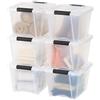 Iris Ohyama IRIS USA, Inc. Stack & Pull Box, 19 quart