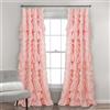 Lush Decor, Kemmy, tenda a pannello per finestra (pannello singolo), 241,3 cm x 132,1 cm (L x l), rosa pesca