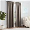 Eclipse Eclipse Tenda Singola Finestra Tenda a Pannello, Fungo, 137,2 x 137,2 cm