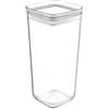 FLORINA Contenitori Ermetici per Alimenti (1,7 l) I Contenitori per Alimenti in Plastica STORI I Con Coperchio I Contenitori Pasta Quadrata I Conservazione di Farina, Zucchero, Pasta, Riso