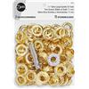 Dritz Occhielli, oro, XL, 7/16