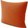 POKAR Cuscino Decorativo 40 x 40 cm per Divano da Giardino, fodere asportabile e lavabile, Interno ed Esterno, senza Pallet, Arancione