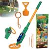 Hojalis Metal Detector Bambini, Rivelatore Di Metallo per Bambini, Regolabile Da 5 M, Regolabile in Altezza 60 - 80 Cm, Nature World Metal Detector, Metal Detector per Oro per Le Attività All'aperto