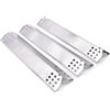 GFTIME 37cm Piastra Riscaldante in Acciaio Inossidabile per Charbroil, Taino 4 PRO, Enders, ProfiCook, Barbecook, ProfiCook, Landmann, Griglia a Gas Ricambi Coperchio Bruciatore