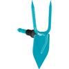 Gardena Zappa combisystem: Zappa con lama a cuore, 2 denti, larghezza di lavoro 7 cm, in acciaio di alta qualità, rivestita con Duroplast (3215-20)