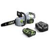 MOTOSEGA DA 35CM EGO CS1401E CON BATTERIA DA 2AH E CARICABATTERIE STANDARD