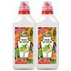 Bioki Olio di Neem Offerta 2 flaconi da 1 litro di Olio Vergine di Neem Puro spremitura a Freddo 100% Puro Non Raffinato- Uso Professionale Giardino - Aree Esterne - coltivazioni