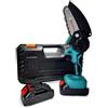 OISE ART STORE Trade Shop - Mini Elettrosega A Doppia Batteria Motosega Elettrica Tagliarami 4'' Valigia LLD