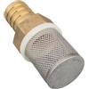 ITTRUH Filtro for condotte, Schermo a Rete in Linea, 1 Filtro for Acqua for Tubo Flessibile, for Pompa di Lavaggio Auto, a in Acciaio Inossidabile(25mm to 1 inch)