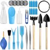 Generic Set di 30 strumenti per piante grasse, kit per rinvaso, strumenti per piante grasse, strumenti per piante da interno, kit di strumenti per piante grasse, strumenti per piante d'appartamento, kit per