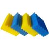 kychenBase CBF-350 / MBF-350 Spugne Filtro Laghetto - Spugne in Schiuma Filtrante, Ricambio Materiale Filtrante (2 x Blu Grossolana, 2 x Gialla Fine)