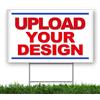 Anley Custom Yard Sign with Stake - Personalizzato Blank Ondulato Yard Sign for Business, Sale, Open House, Birthday And Election - Vivid Print Prato Sign Double Sided (45 x 24 Pollici)