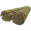DIXIE STORE Dixiestore bastoncini di bambù | Pali di bambù Set di supporti per fiori | Bastoncini per piante robusti, 45 cm x 6-8 mm, 25 pezzi, Ampio utilizzo, supporto vegetale, colore naturale