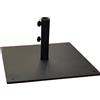 Gruppo Maruccia - Base per Ombrellone Piatta in Acciaio - per ombrelloni con Palo Fino a 55 mm - Misura 60 x 60 cm