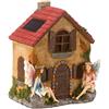 Smart Solar Dicoal 1020982 1020982 - Casa delle fate con luce, 21 x 16 cm, colore: Marrone